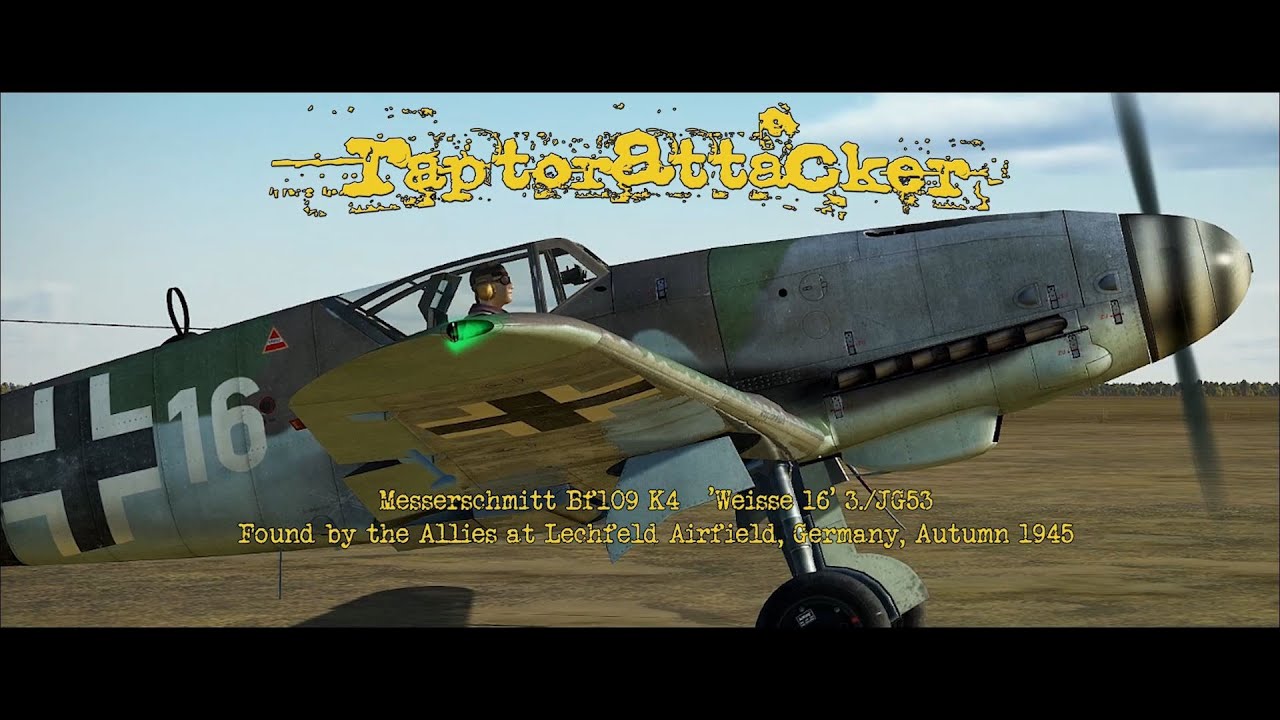 Messerschmitt Bf109 K4 'Weisse 16' - 3./JG53