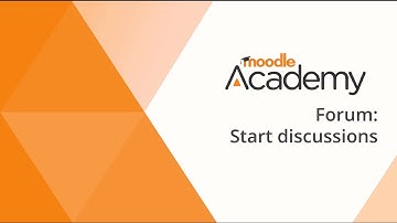 Forum in Moodle