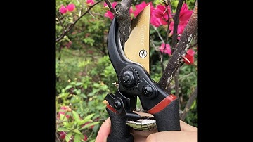 gonicc 8" Professional Premium Titanium Bypass Pruning Shears Hand Pruners, Garden Clippers