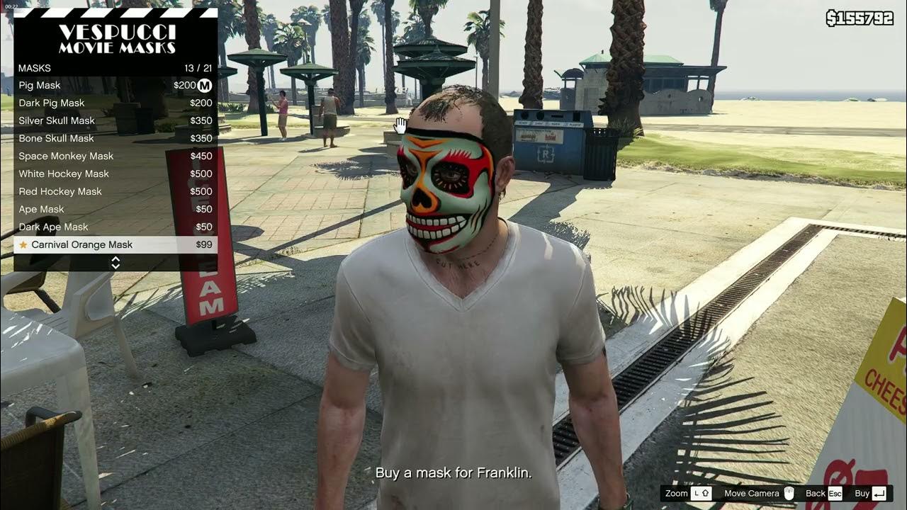 GTA V Heist 3 Heist Setup "Masks" Federal Investigation