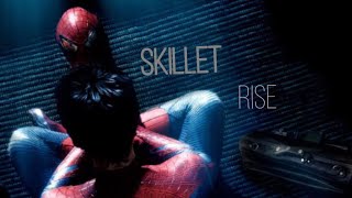 Video thumbnail of "The Amazing Spider-Man || Skillet - rise [Full HD]"