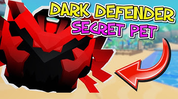 SHOWCASING DARK DEFENDER SECRET PET (1 IN 20,000,000) MINING SIMULATOR 2