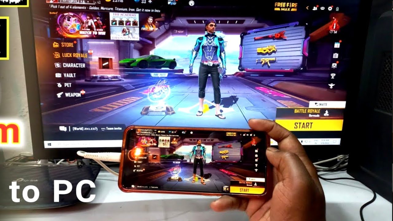 Download & Play Free Fire MAX on PC & Mac in Android 11