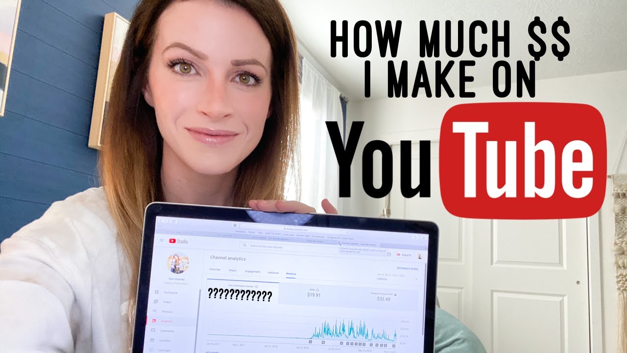 How Much Money Do I Make on YouTube with 60K Subscribers? My Lifetime YouTube Income Broken Down