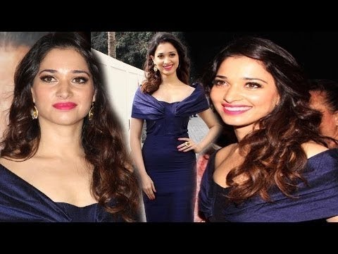 Tamanna Bhatia Adjusting Strapless Dress salman khan song