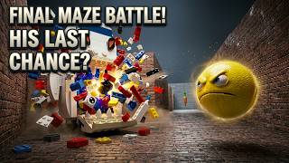 Pacman VS LEGO Monster Final Maze Battle