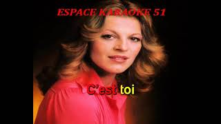 Video thumbnail of "KARAOKE NICOLETTA . Mon seul refuge  1996  ESPACE KARAOKE 51"