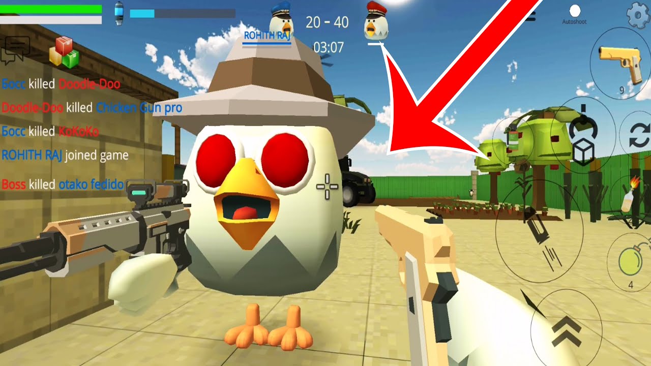 Картинки из игры чикен ган