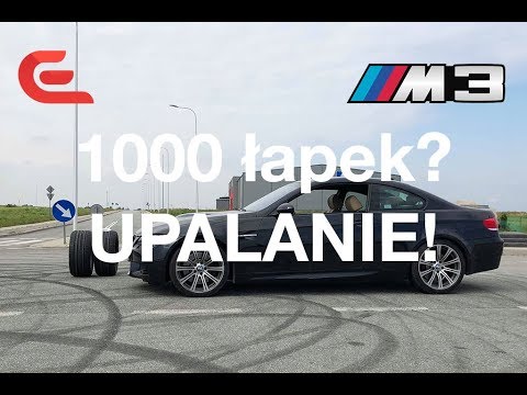 VLOG BMW #M3 Wymiana opon palenie gumy i rondo bokiem drift donuts