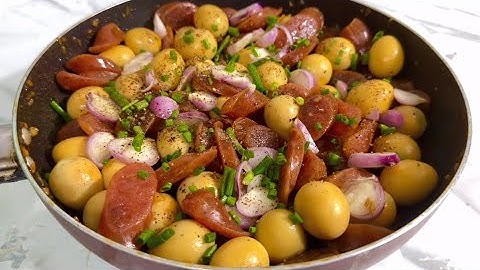 Cách Làm Lạp Xưởng Rim Trứng  Cút Đơn Giản Thơm Ngon Khó Cưỡng | HVMD 451