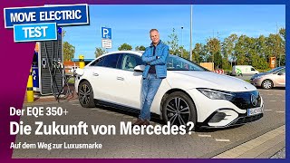 Wohin will Mercedes mit dem EQE 350? Auf dem Weg zur Luxusmarke - Autobahn und Ladekurve