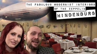 The fabulous modernist interiors of the Zeppelin Hindenburg! Hindenburg Class Airship Operation And Design