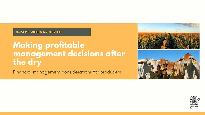 Making profitable management decisions after the d...