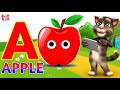 Phonics Song 2 with TWO Words in 3D - A For Apple🍎🍏- ABC Alphabet Songs with Sounds for Children's