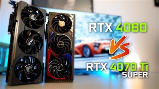 Batalha entre gigantes - RTX 4070 Ti Super vs RTX 4080