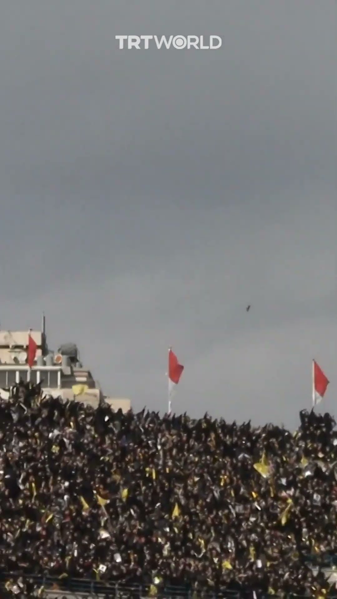Israeli warplanes fly low over Beirut during Nasrallah's funeral