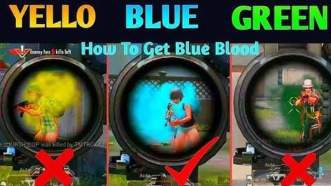 How To Change Blood Color In Bgmi🔴Red Blood Colour Kaise Le 😱BGMI/PUBG Change Blood Colour Effect