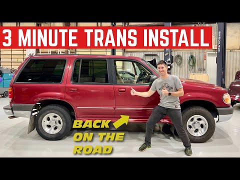 Ready To Explore Again! 1999 Ford Explorer 3 Minute Transmission Install