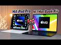 M4 ipad pro vs m3 macbook air  the better laptop
