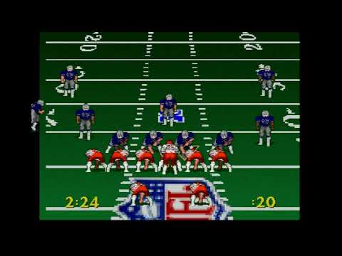Troy Aikman NFL Football Atari Jaguar Gameplay