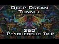 360 VR Deep Dream Tunnel Trip - Psychedelic Fractal Ayahuasca DMT Experience 4K UltraHD