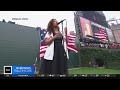 Past orioles opening day national anthem singers relive experience