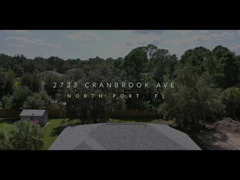 2733 Cranbrook Ave, North Port, FL home video tour