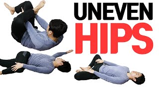 Fix Your Uneven Hips NOW(Uneven Pelvis, Imbalance, Leg Discrepancy,Different Leg Length)