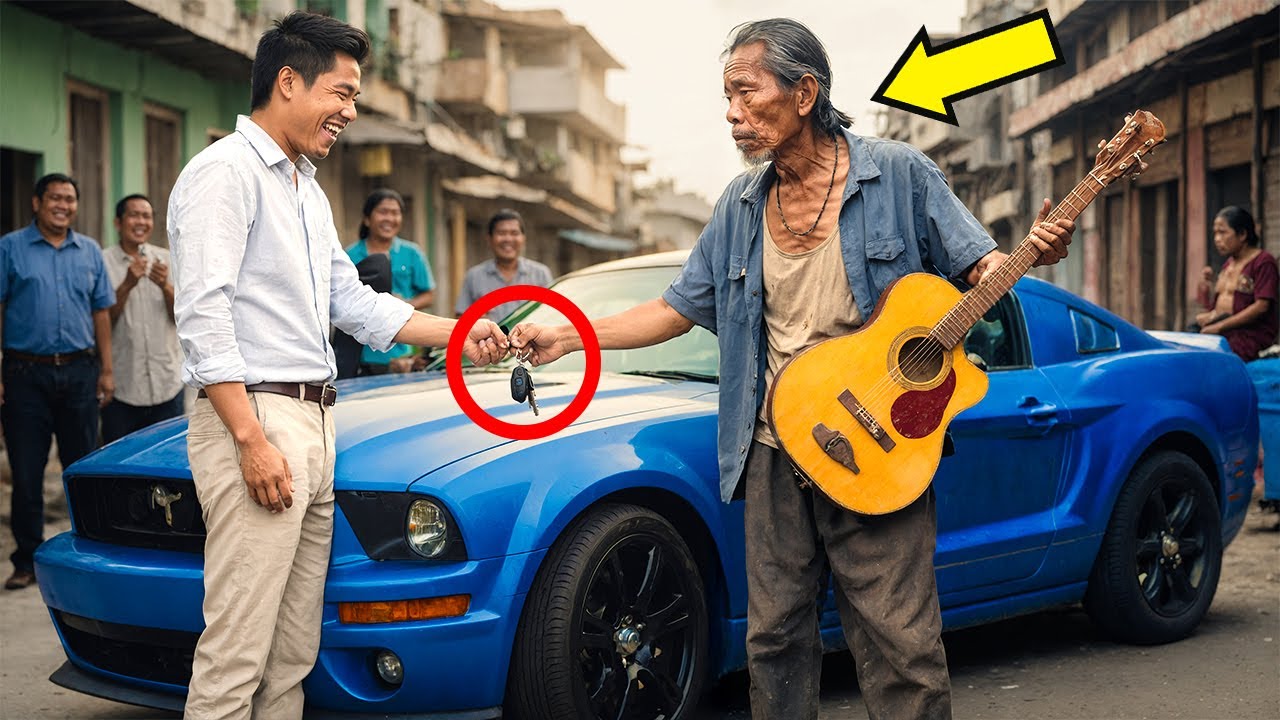 “KUNG TUMUGTOG KA NITO, IBIBIGAY KO ANG KOTSE KO!” — TINAWANAN NIYA… HANGGANG SA TUMUGTOG ANG PULUBI