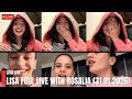 🔴 [ENG SUB] Fans Shocked! ROSALÍA Suddenly Appears on LISA’s Instagram LIVE!