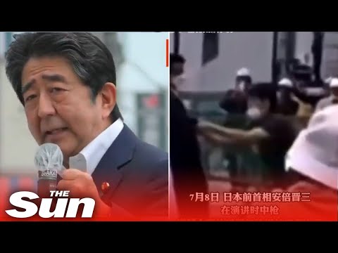 Shinzo Abe dead - Horror moment Japan ex-PM shot from behind