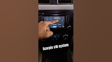 Scorpio s10 music system | dead problem | #mahindra #mahindrascorpio #scorpio #youtubeshorts #shorts