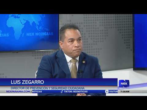 Luis Zegarro analyzes citizen security and crime prevention in Panama