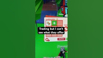 Ruilen maar ik kan niet zien wat ze aanbieden in Adopteer mij! #roblox #adopteermij