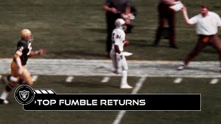 Raiders’ All-Time Memorable Fumble Returns | Raiders | NFL