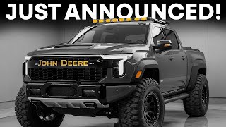 2025 John Deere Pickup Truck Revealed Now – Exclusive Preview
