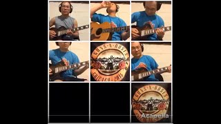 Sweet Child O’ Mine - part 1 (Dad Guitar featuring my brother)