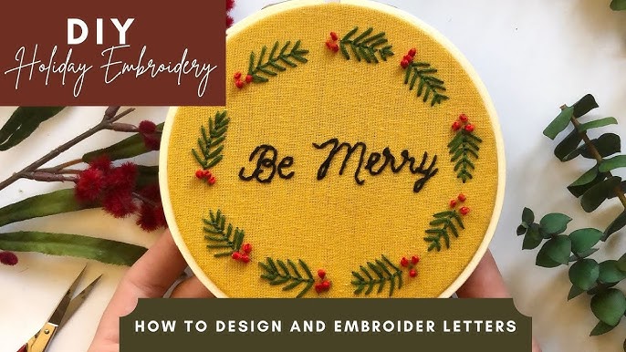 Christmas Stick and Stitch Embroidery Designs Washaway 