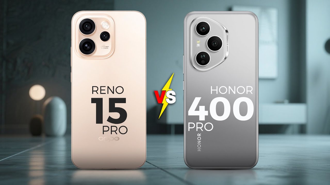 OPPO RENO 15 PRO против HONOR 400 PRO — какой лучше для фотографии?