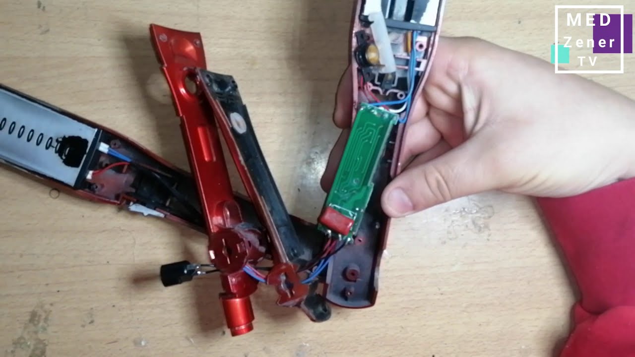 Hair straightener repair [] إصلاح مكواة الشعر