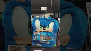 Sonic The Hedgehog Bedding Pollow Plush & Bath Loofah At Walmart