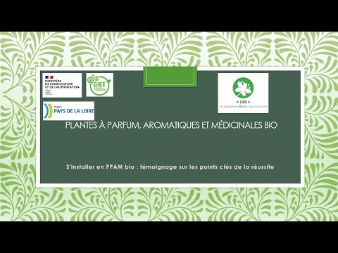 Facteurs de réussite d&rsquo;une installation en Plantes médicinales Bio (PPAM) - CAB Pays de la Loire