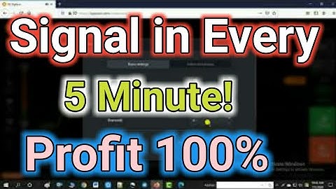 Signal in every 5 minute profit 100% || How to place sure trade in iq option 2020