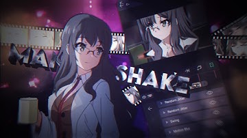 • Smooth Manual Shake using "Random Jitter" Tutorial -『AMV』| ALIGHT MOTION TUTORIAL