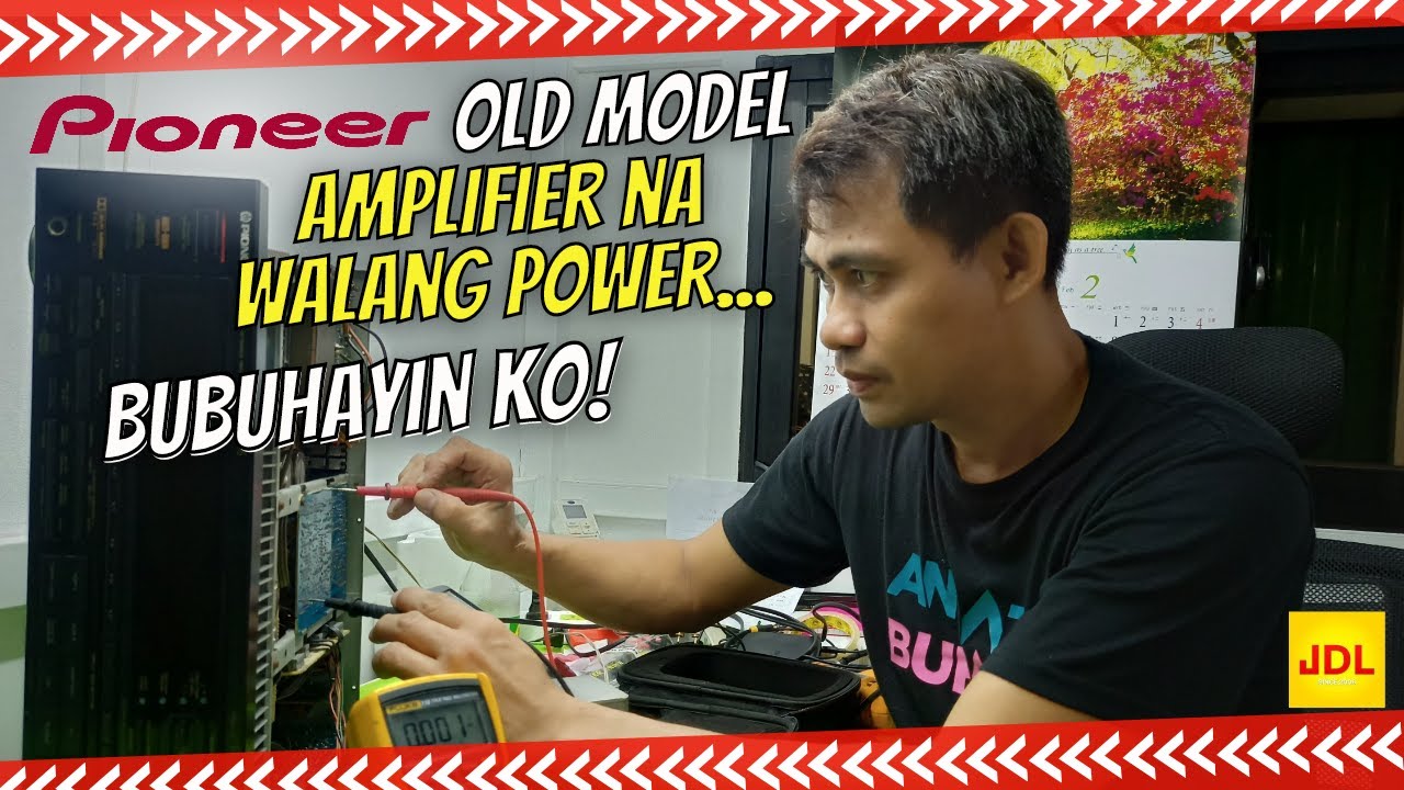 OLD MODEL AMPLIFIER RESTORATION | PIONEER