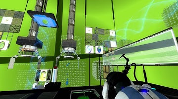 Portal 2 COLOURS Map 3 GREEN HELL