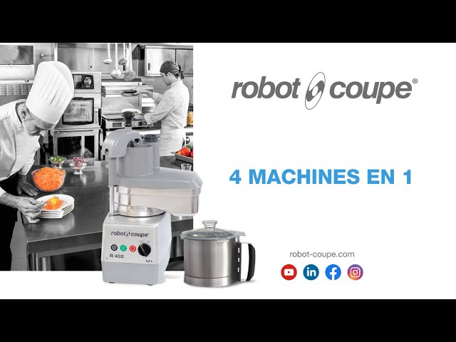 Robot-Coupe Combiné R 402 : Cutter & Coupe-Légumes 