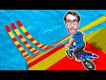 COMPLETO IL MOTO PARKOUR INFERNALE AL 999.999% DI GTA 5!