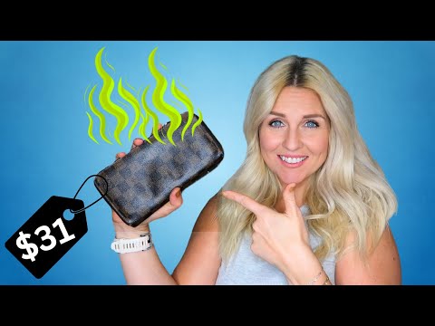 Can I FIx This Trashed $31 Louis Vuitton Wallet?