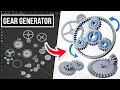 Game changing gears in blender precision gears